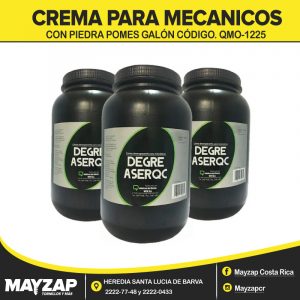 CREMA DE MANOS PARA MECANICOS CON PIEDRA POMES GALON
