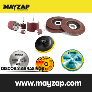 Discos y abrasivos