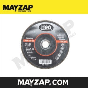 Disco Flap mil hojas Neo de 4 1/2" grano 60
