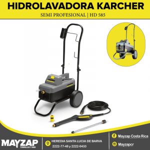 HIDROLAVADORA KARCHER SEMI PROFESIONAL MODELO HD 585