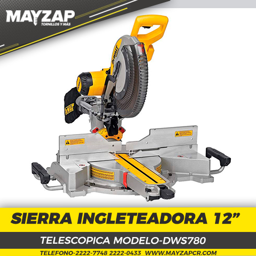 Sierra Ingletadora Telescopica – DWS780