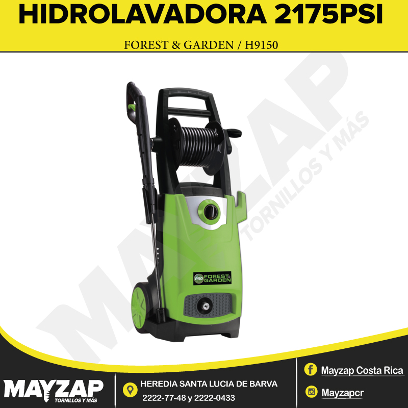 Hidrolavadora Forest Garden H9150 - Mayzap Tornillos y Herramientas