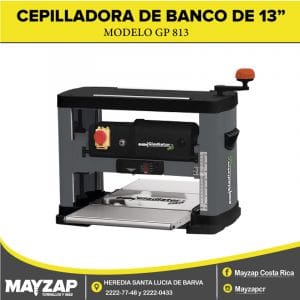 CEPILLADOR DE BANCO DE 13 PULGADAS GLADIATOR MODELO GP 813