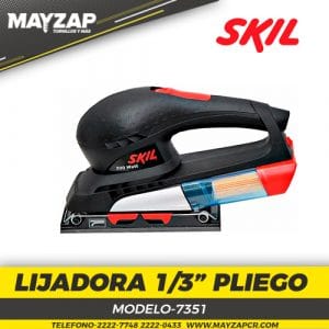LIJADORA DE VIBRACION DE 1/3 PLIEGO MARCA SKIL MODELO 7351