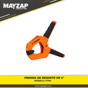 pRENSA DE RESORTE TRUPER DE 4"