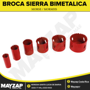 BROCA-SIERRA-BIMETALICA-MORSE