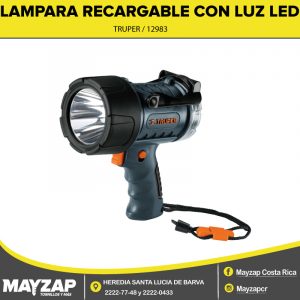 http://www.mayzapcr.com/lampara-recargable-truper-luz-led/