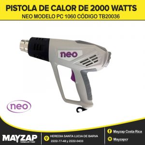 PISTOLA DE CALOR NEO PC 1060 NEO