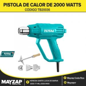 PISTOLAS DE CALOR TOTAL DE 2000 W TB20036