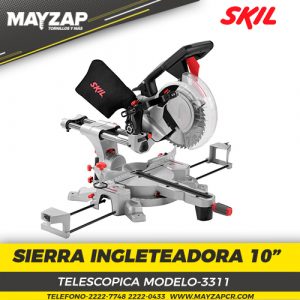 SIERRA INGLETADORA TELESCOPICA SKIL DE 10 PULGADAS MODELO 3311