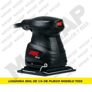 LIJADORA SKIL DE 1/4 DE PLIEGO MODELO 7232