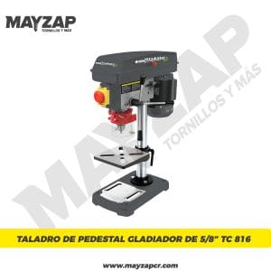 Taladro de Pedestal Gladiador de 5/8" TC 816