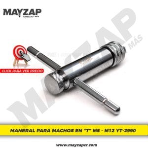 Maneral para Machos en "T" de M5- M12 Yato-2990