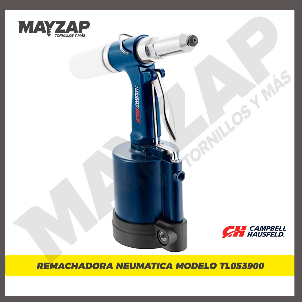 Remachadora Neumatica Campbell Hausfeld TL053900 - Mayzap Tornillos y  Herramientas