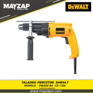 Taladro Percutor DeWALT DW505-B3-1/2-7.8A- 3 AÑOS DE GARANTIA