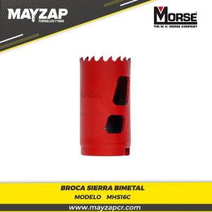 Broca Sierra Bimetal MHS16C 1"-25MM