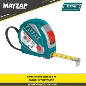 Cinta Métrica 5 metros TOTAL TMT126052