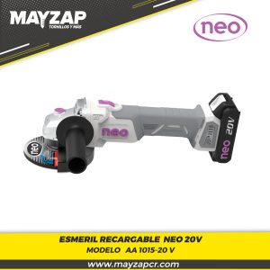 Esmeriladora Inalámbrica NEO 2 AA 1015 DE 20V