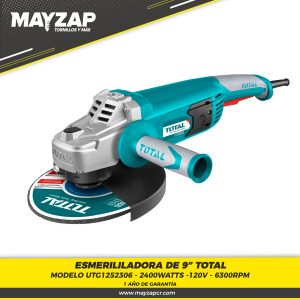 Esmeriladora Angular 9 Pulgadas Total UTG1252306