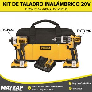 KIT-DE-TALADROS-INALAMBRICOS-DE-20V-DEWALT-MODELO-DCK287D2