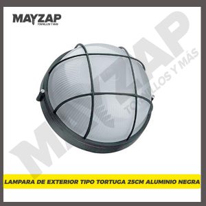 Lampara De exterior Tipo Tortuga de 25 CM