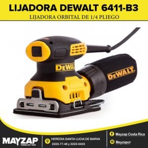 lijadora orbital dewalt de 4 modelo 6411