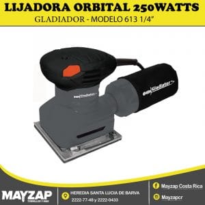 LIJADORA ORBITAL 250 WATTS GLADIADOR MODELO 613