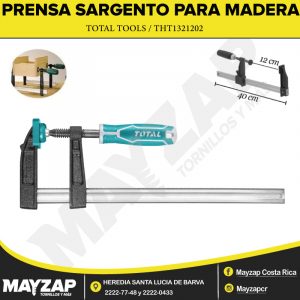 Prensa Sargento para Madera 12/40cm