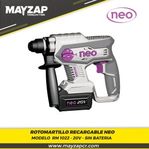 Rotomarillo Recargable NEO RM1022-20V SIN BATERIA