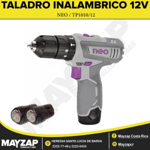 TALADRO-INALAMBRICO-NEO-TP1010-12