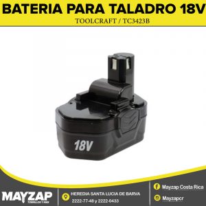BATRIA-PARA-TALADRO-TOOLCRAFT-TC3423B