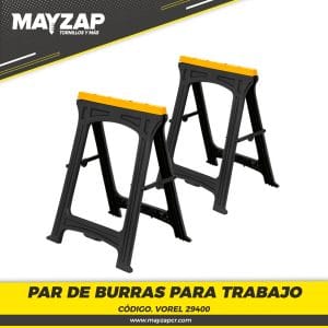 BURRAS DE TRABAJO PLÁSTICAS EN PAR VOREL 29400