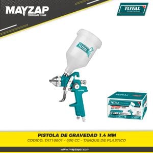 PISTOLA PARA PINTAR DE GRAVEDAD 1.4 TOTAL TAT10601
