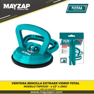 Ventosa Para Vidrio TOTAL TSP01251