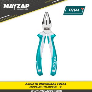 Alicate universal total 6"