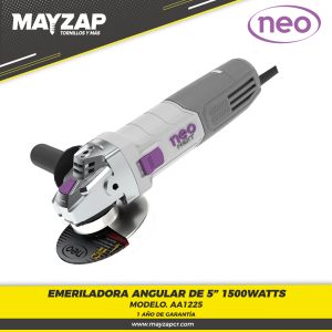 ESMERILADORA NEO AA1225 1500 WATTS PRECIO