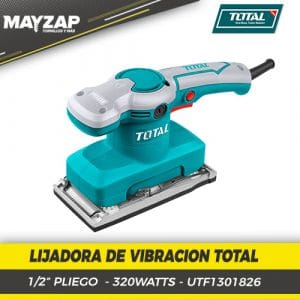 LIJADORA DE VIBRACION TOTAL DE 1/2 PLIEGO UTF1301826