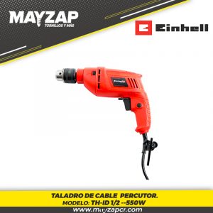 TALADRO PERCUTOR EINHELL DE 1/2" MODELO TH-ID 550/1