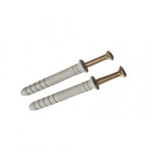 TORNILLO PARA MADERA TORFIX #10 X 5" CON ANCLAJE DE NYLON PARA MARTILLAR