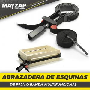 ABRAZADERA DE ESQUINAS DE FAJA MULTIFUNCIONAL