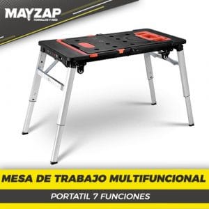 MESA DE TRABAJO MULTIFUNCIONAL PORTATIL 7 FUNCIONES