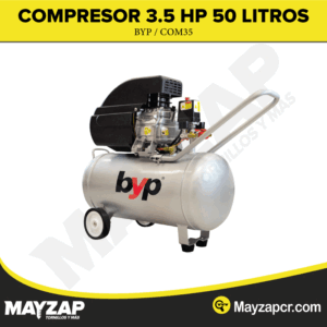Compresor 3.5 HP De 50 Litros Marca BYP