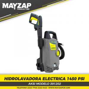 APLICACIONES: Ideal para la limpieza en superficies como paredes, pisos, automóviles y serpentines. VENTAJAS: Seguro de gatillo. · Portátil y fácil de trasladar. Una lanza con regulador de presión. 5 m de longitud del cable de alimentación. 3 m de longitud de la manguera de alta presión. Soportes laterales para mejor versatilidad en uso. El motor cuenta con interruptor térmico para proteger el motor por sobrecalentamientos y alargar su vida útil. PRODUCTO MEJORADO: Mayor seguridad con su sistema de protección eléctrica.