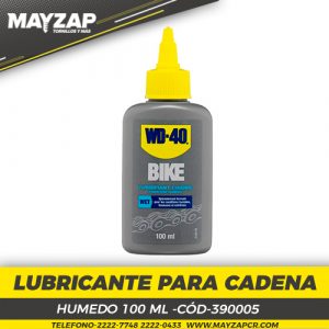 LUBRICANTE PARA CADENA DE BICICLETA 100 ML WD-40 | 390005