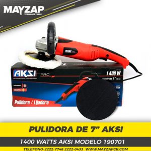 PULIDORA DE 7 PULGADAS 1400 WATTS AKSI 190701