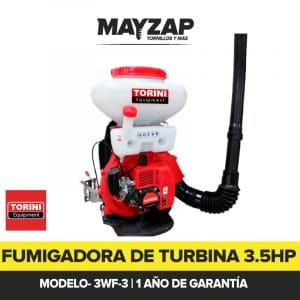 FUMIGADORA DE MOTOR TORINI MODELO 3WF-3