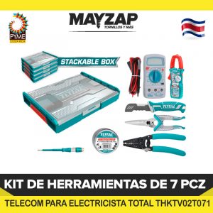 KIT-DE-HERRAMIENTAS-DE-7-PCZ-TELECOM-PARA-ELECTRICISTA-TOTAL-THKTV02T071