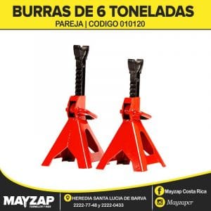 Burras para carros de 6 toneladas JACK STAND