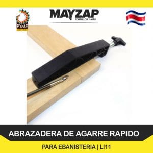 ABRAZADERA PARA MADERA DE AGARRE RAPIDO PARA CARPINTERIA Y EBANISTERIA