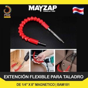 EXTENCION FLEXIBLE PARA TALADRO DE 8 PULGADAS